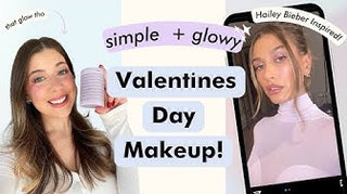 radiant valentine's day look: easy & glowy makeup tutorial