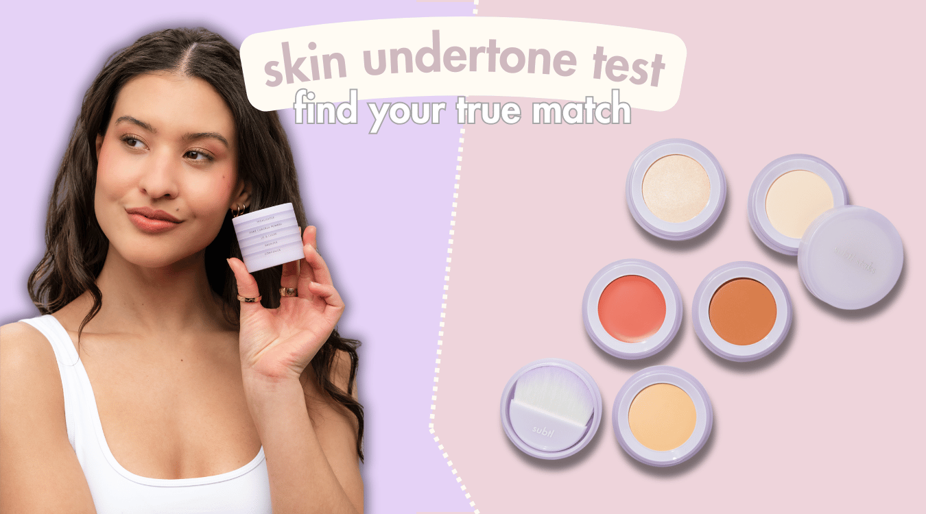 undertone test made easy: find your skin’s true match – Subtl Beauty