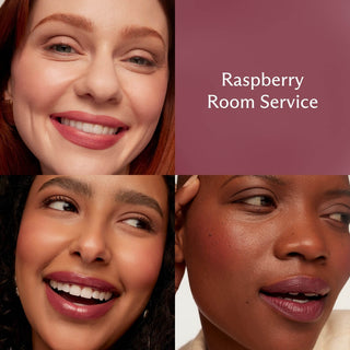 Raspberry Room Service on skin