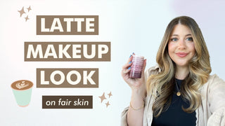 Latte Makeup Look - on fair skin!