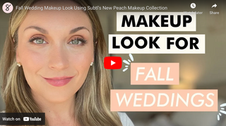 HOW TO: Fall Wedding Makeup Look Using Our New Peach Makeup Collection