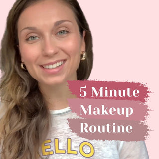 5 Minute Makeup: A Minimal Look