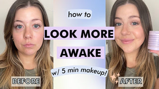 how to look more awake! 5 minute makeup using a subtl stak