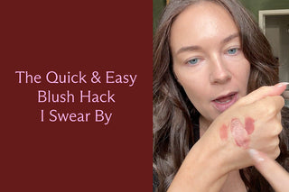 Quick and easy blush hack