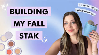 building my stak for fall + meet the new brushes!