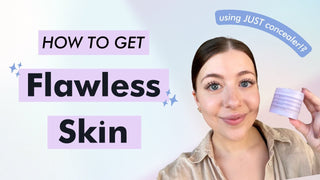 how to achieve flawless skin using only concealer