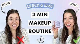 3 minute makeup routine... using a stak!