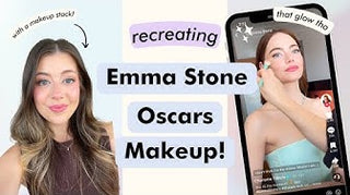 emma stone oscars 2024 inspired makeup look!