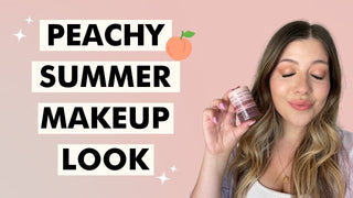 Peachy Summer Makeup Look - Beginner Friendly!
