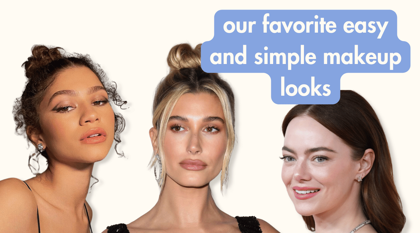our 3 favorite easy and simple makeup looks with your mini makeup ...