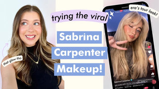 sabrina carpenter inspired makeup tutorial