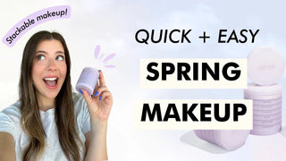 quick and easy spring makeup look