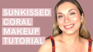 Sunkissed Coral Makeup Tutorial