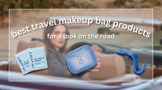 top 10 best travel makeup bag products for a look on the road featuring the ocusoft makeup wipes, subtl beauty cosmetic bag, and amooca car bag hooks