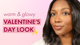 soft valentine's makeup tutorial • bronzed and glowy