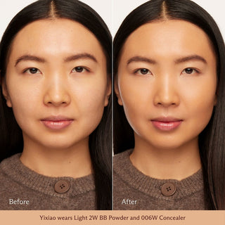 Light 2W on skin