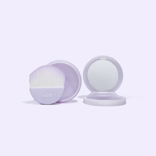 Mirror Lid, Base and Brush