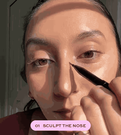 Precision brush used three ways